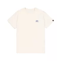 Backprint T - vintage white