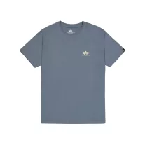 Backprint T - denim blue