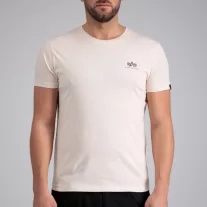 Backprint T - jet stream white