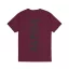 Backprint T - dark cherry