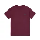 Backprint T - dark cherry Backprint T - dark cherry