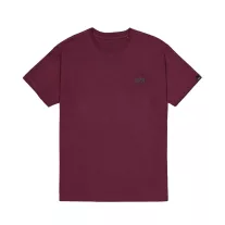 Backprint T - dark cherry