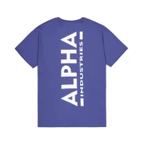 Backprint T-shirt - night burple