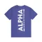 Backprint T-shirt - night burple