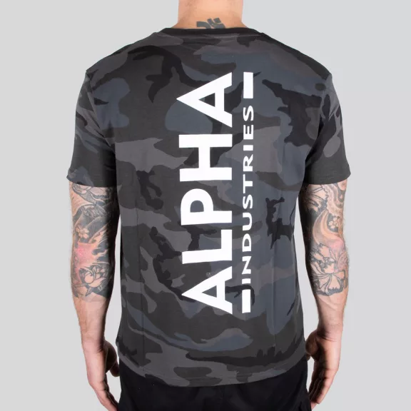 Backprint T Camo - black camo Backprint T Camo - black camo