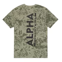 Backprint T Camo - M48 forest camo
