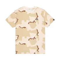Backprint Camo Print T-Shirt - desert camo 91