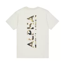 Backprint Camo Print T-Shirt - stone