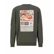 USN Blood Chit Sweater - dark olive