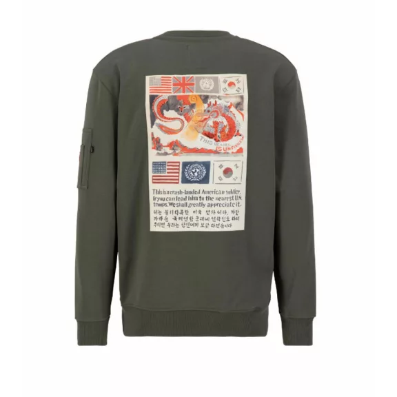 USN Blood Chit Sweater - dark olive USN Blood Chit Sweater - dark olive