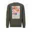 USN Blood Chit Sweater - dark olive
