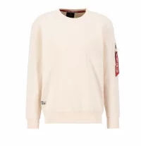 USN Blood Chit Sweater - jet stream white