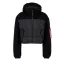 Teddy Puffer Woman - black