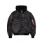 MA-1 ZH Back EMB -  black camo