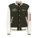 Varsity Air Force Jacket - dark olive Varsity Air Force Jacket - dark olive