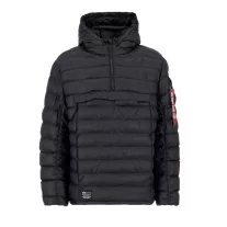 Puffer Anorak - black