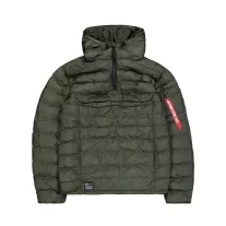Puffer Anorak - dark olive