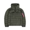 Puffer Anorak - dark olive