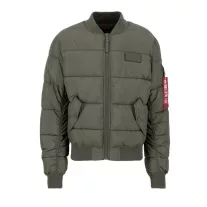 MA-1 Puffer Bomber - dark olive