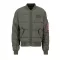 MA-1 Puffer Bomber - dark olive