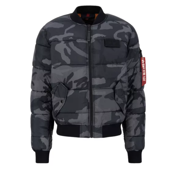 MA-1 Puffer Bomber Camo - black camo MA-1 Puffer Bomber Camo - black camo