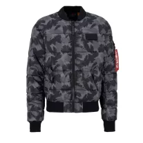 MA-1 Puffer Bomber Camo - dark camo