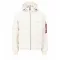 Puffer Cord - jet stream white