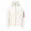 Puffer Cord - jet stream white
