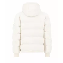 Puffer Cord - jet stream white