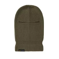 Label Balaclava - dark olive
