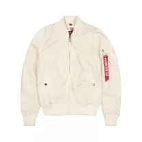 MA-1 TT Bomber Jacket Women - vintage white