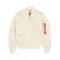MA-1 TT Bomber Jacket Women - vintage white