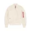 MA-1 TT Bomber Jacket Women - vintage white