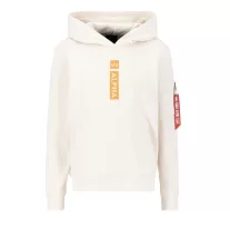 Alpha PP Hoody - jet sream white