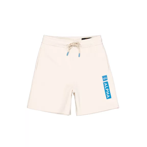 Alpha Puff Print Short - vintage white Alpha Puff Print Short - vintage white