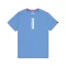 Alpha Puff Print T-Shirt - mediteranian blue