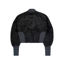 Waisted MA-1 Bomber Jacket Women - black