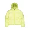 Cloud Puffer Bomber Winter Jacket Women - arctic lime