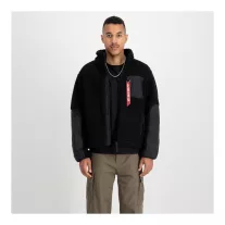 Sherpa Zip-Jacket - black
