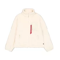 Sherpa Zip-Jacket - off white