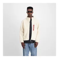 Sherpa Zip-Jacket - off white