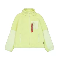 Sherpa Zip-Jacket - arctic lime