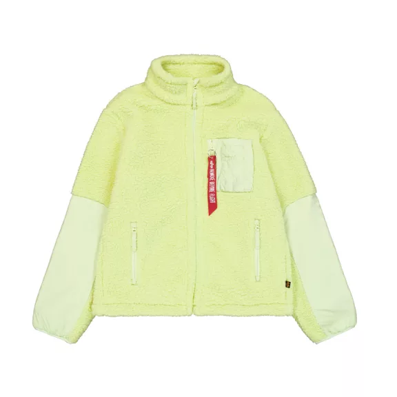 Sherpa Zip-Jacket - arctic lime Sherpa Zip-Jacket - arctic lime