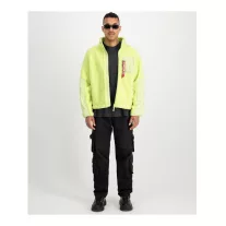Sherpa Zip-Jacket - arctic lime