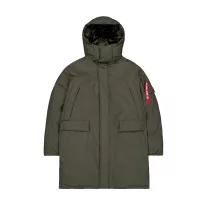 Puffer Parka - dark olive