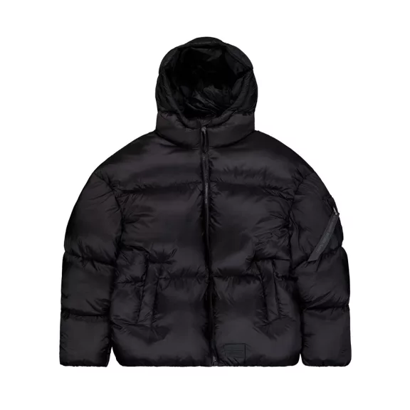 Cloud Puffer Bomber Winter Jacket - black Cloud Puffer Bomber Winter Jacket - black