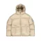 Cloud Puffer Bomber Winter Jacket - organic beige