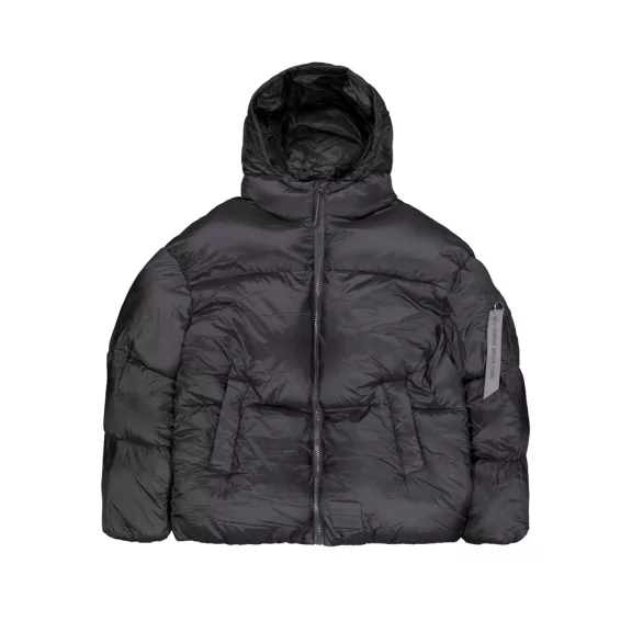 Cloud Puffer Bomber Winter Jacket - vintage grey Cloud Puffer Bomber Winter Jacket - vintage grey