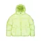 Cloud Puffer Bomber Winter Jacket - arctic lime