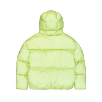 Cloud Puffer Bomber Winter Jacket - arctic lime